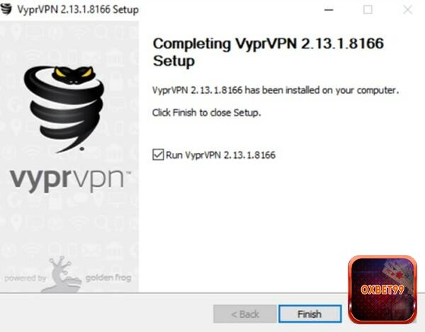 Bạn thực hiện cài đặt phần mềm fake IP VyprVPN